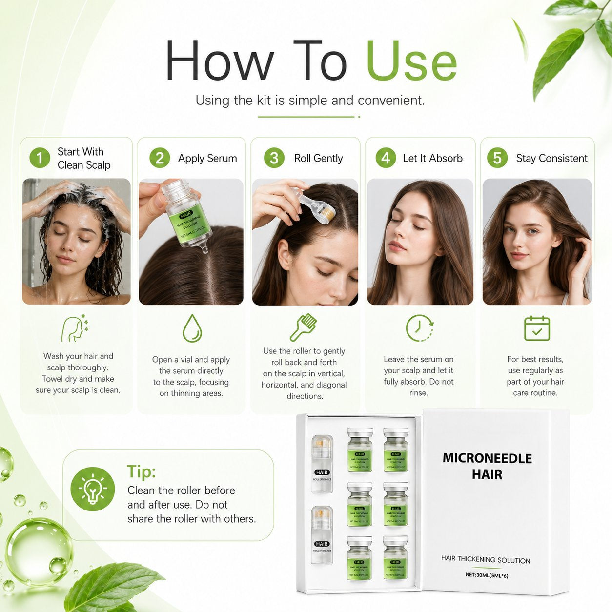 🚀 Regrow With Confidence 🔥 | Scalp Care System for Thinning Hair 🏆⭐ - DG