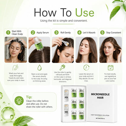 🚀 Regrow With Confidence 🔥 | Scalp Care System for Thinning Hair 🏆⭐ - DG