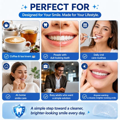 🦷✨ Tooth & Gum Advanced Nano Microdarts Patch Advanced Oral Care Patch for a Brighter, Cleaner-Looking Smile-YQ
