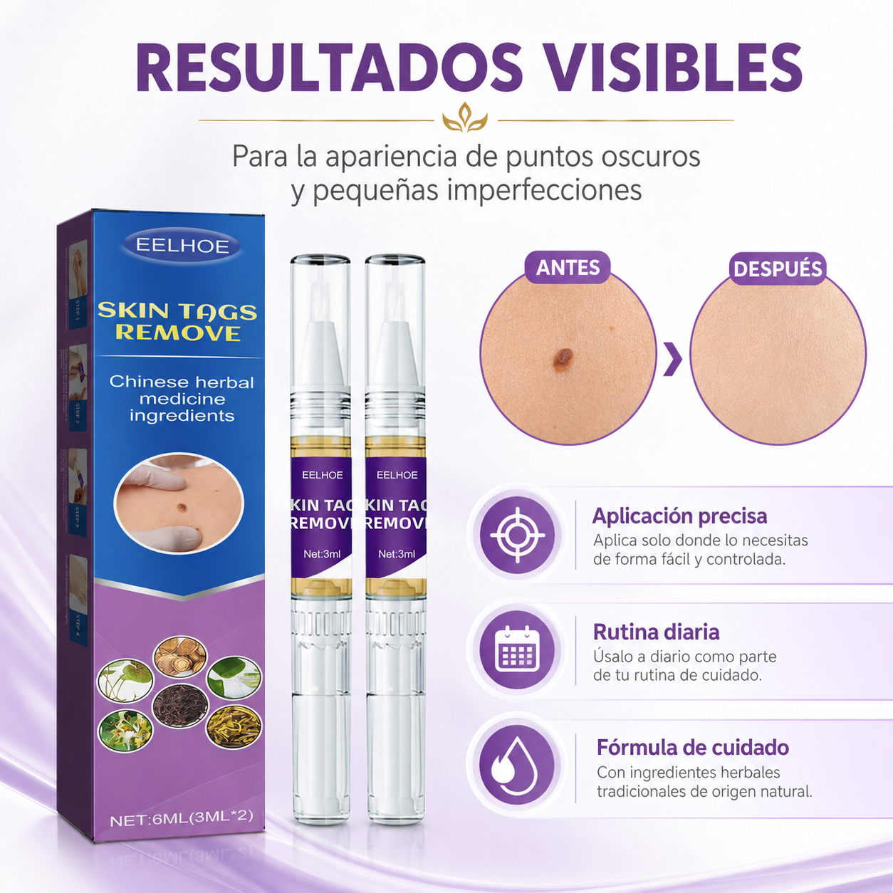 EELHOE Lápiz de Cuidado Cutáneo ✨ Repara visiblemente las marcas de la piel al 100% -WZH