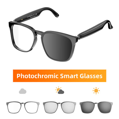 😎👓 Smart AI Translation & Color-Changing Bluetooth Sunglasses 🕶️✨ Speak Any Language Instantly + Enjoy Music + Stylish UV Protection 🌍🎧☀️-ZZ