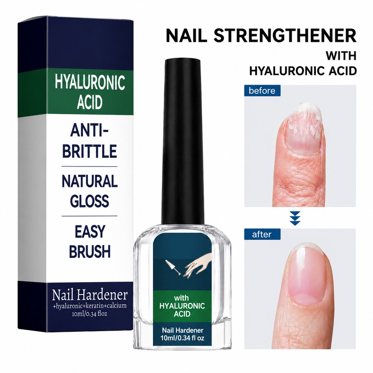 🌿💅 Extra-Strength Toenail & 🦶🖐️ Fingernail Fungus Treatment – Antifungal Solution 🌟 - WZH
