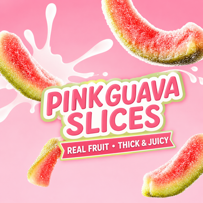 🌿✨ Say Goodbye to High-Calorie Guilt 🔥 | Fiber-Rich Red Guava Slices for Sweet Cravings 🍓🌿 - DG