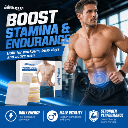 Men’s Vitality Support Patch – Advanced Support for Men’s Energy, Endurance & Performance-WZH