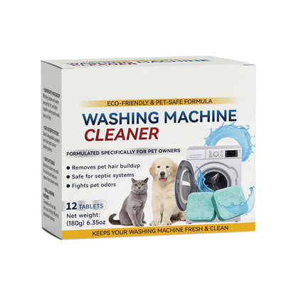 ✨ Washing Machine Cleaner Tablets – Deep Cleaning & Odor Removal for Pet Owners 💡 Removes Pet Hair, Eliminates Odors & Maintains Fresh Machine Hygiene-DG1