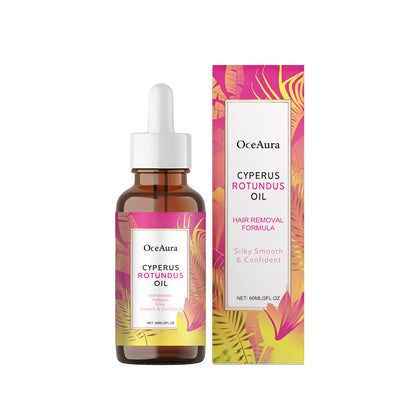 🌟OceAura Cyperus Rotundus Hair Removal Care Oil-🌿 Slow The Look Of Hair Regrowth • Soothe Post-Hair Removal Irritation • Hydrate & Nourish Skin For Lasting Smoothness-DG1