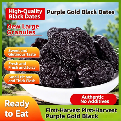 🎖️ Purple Crystal Black Dates，🖤More Energy More Confidence More LifeDaily Wellness Support For Men-K3