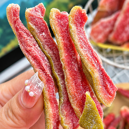 🌿✨ Say Goodbye to High-Calorie Guilt 🔥 | Fiber-Rich Red Guava Slices for Sweet Cravings 🍓🌿 - DG