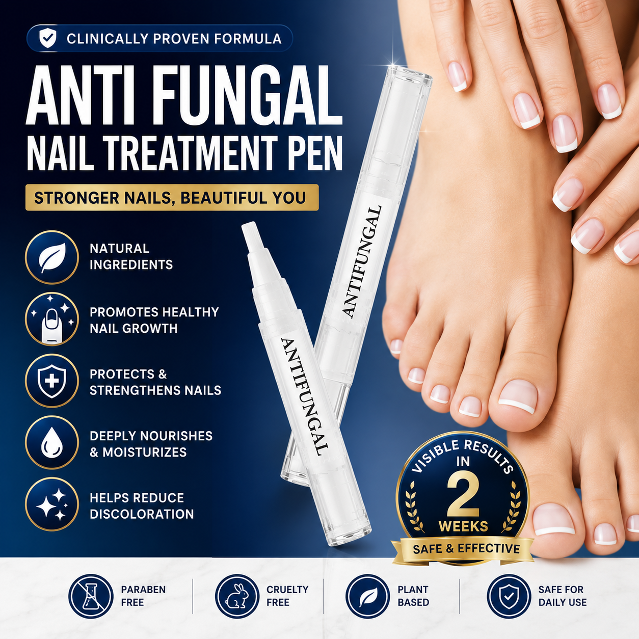 💅 Antifungal Nail & Skin Pen |🌿 Precise Treatment for Nails, Cuticles & Fungal Relief ✨ - DG