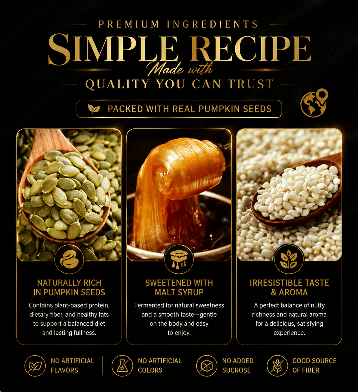 🥜🔥 Unlock Natural Male Energy & Endurance💪 Powered by Pumpkin Seed Brittle (Pumpkin Seed Crunch Candy)⚡ Clean Nutrition for Strength, Focus & Performance-YQ
