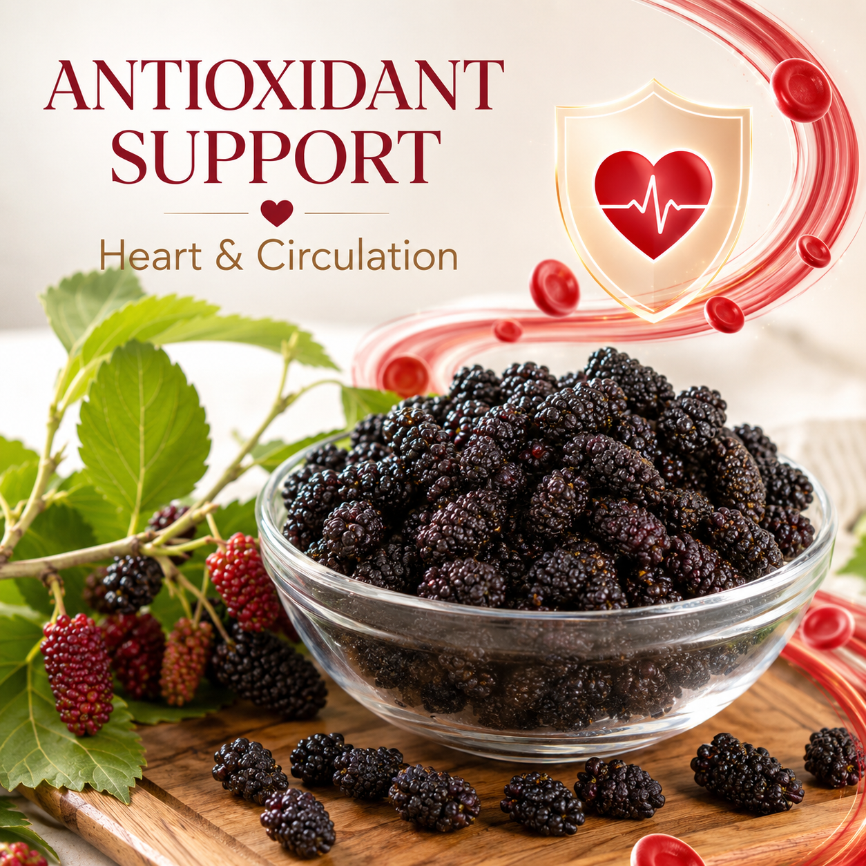 🥭✨ Organic-Style Dried Mulberries – Nutrient-Rich Superfood for Daily Nourishment & Balanced Living 🍇🌿-DG1