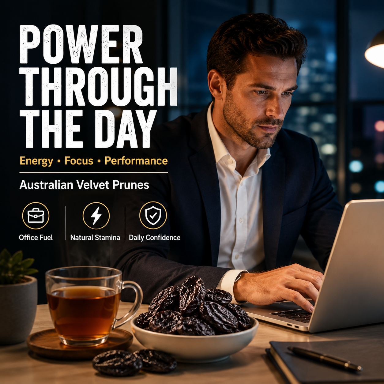 🌟 Australian Premium Dried Prunes - ⚡ Men’s Vitality, 🛡️ Stamina Support & 🔥 Testicular Recovery-WZH