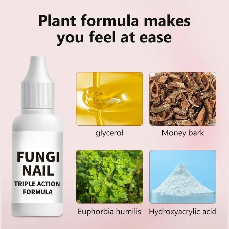 💅 ✨ Extra Strength Toenail Fungus Treatment 🌿🚀 | Triple Action Antifungal Solution for Thick, Damaged & Discolored Nails ⭐ - DG