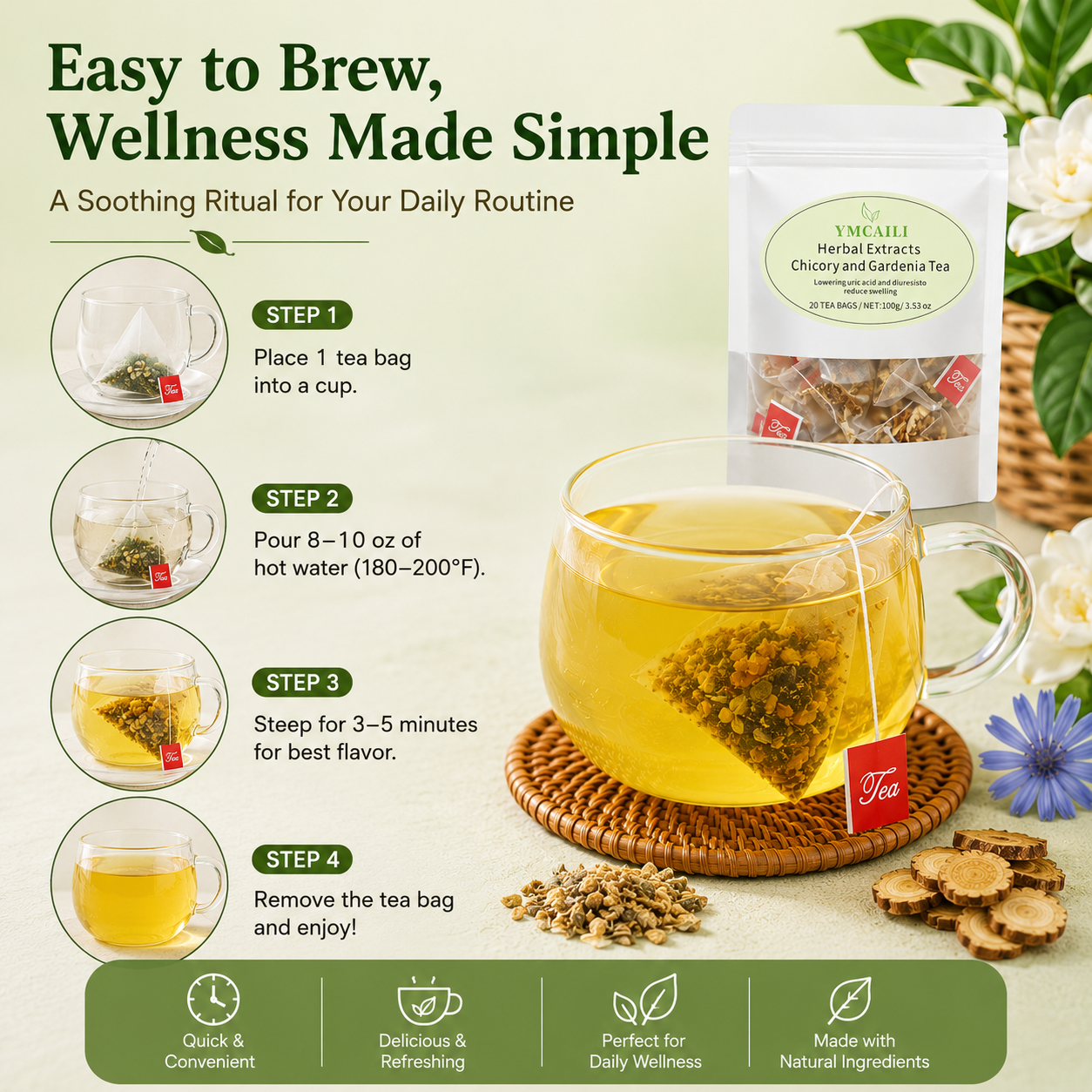 😴 Feeling Drained, Sluggish & Low On Energy?  🌿🔥 Premium Men's Energy & Vitality Tea  Support Daily Performance, Endurance & Overall Wellness Naturally 💪🍵-ZZ
