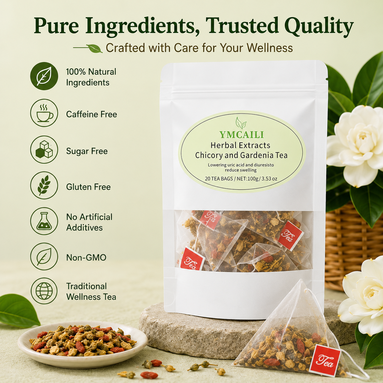 😴 Feeling Drained, Sluggish & Low On Energy?  🌿🔥 Premium Men's Energy & Vitality Tea  Support Daily Performance, Endurance & Overall Wellness Naturally 💪🍵-ZZ