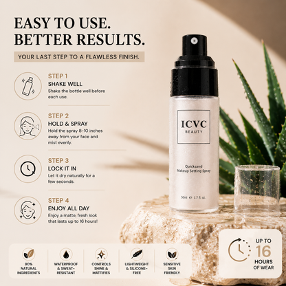 💫✨ Viral Setting Spray Mist 🌬️💖 Long-Lasting Makeup Lock + Oil Control + Hydration Boost 💦🌸 💎 Waterproof Finish | 🌿 Skin Hydrating Formula | ✨ Brightening Glow Effect 😍-ZZ