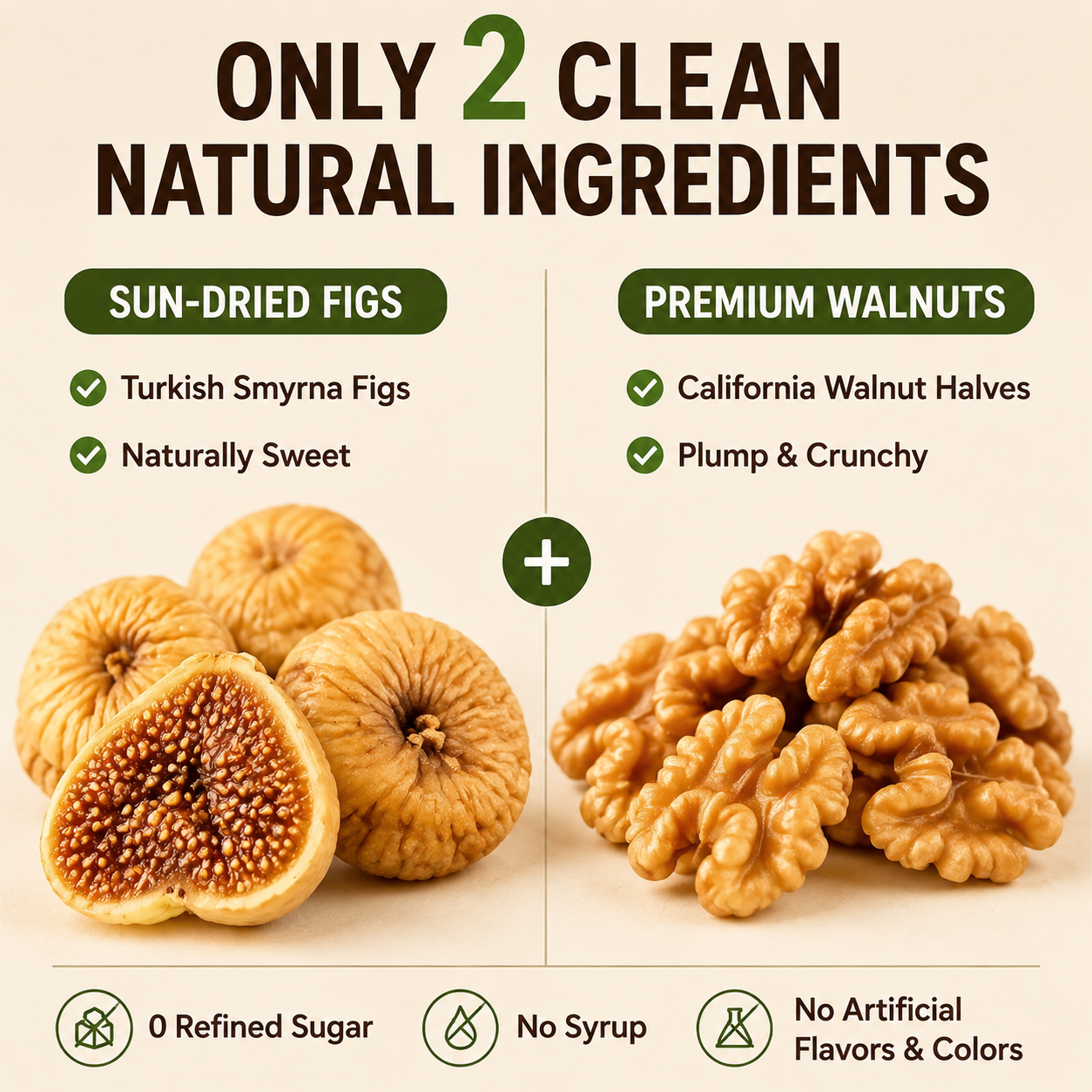 🌿🍯 Fig Stuffed with Walnut – Metabolism & Weight Management Support Superfood Snack 🌰✨-DG1