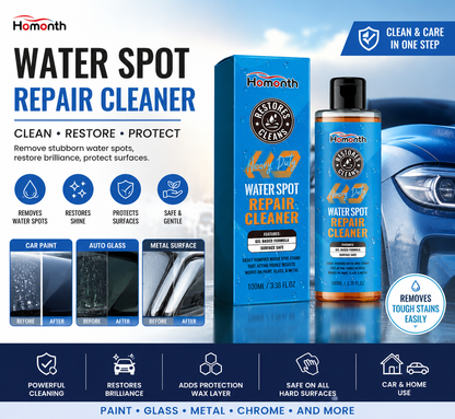 🚗💧 Water Spot Repair Cleaner – Heavy Duty Car & Home Surface Restorer ✨ | Removes Water Stains, Mineral Deposits & Oxidation | Shine & Protect Formula 🛡️-DG1