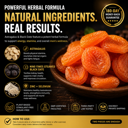 🔥🍑 Men’s Vitality Revival Dried Golden Apricots | Natural Energy, Stamina & Daily Confidence Boost-ZZ