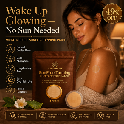 💸 Big Discount Now ✨ Micro Needle Self-Tan Patches 🌞 UV-Free Tanning Solution, Smooth Even Finish, Comfortable Skin Feel, Long-Lasting Golden Bronze Look, Perfect for Summer, Beach & Daily Makeup 🩳-ZYY
