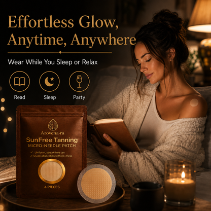 💸 Big Discount Now ✨ Micro Needle Self-Tan Patches 🌞 UV-Free Tanning Solution, Smooth Even Finish, Comfortable Skin Feel, Long-Lasting Golden Bronze Look, Perfect for Summer, Beach & Daily Makeup 🩳-ZYY