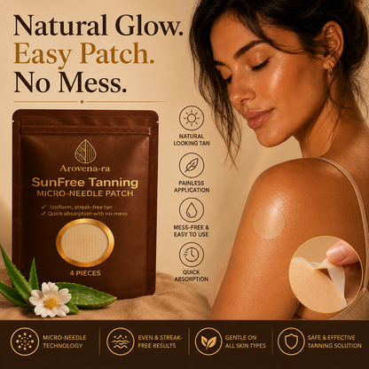 💸 Big Discount Now ✨ Micro Needle Self-Tan Patches 🌞 UV-Free Tanning Solution, Smooth Even Finish, Comfortable Skin Feel, Long-Lasting Golden Bronze Look, Perfect for Summer, Beach & Daily Makeup 🩳-ZYY
