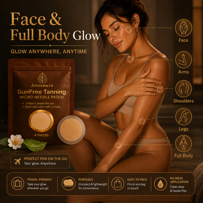 💸 Big Discount Now ✨ Micro Needle Self-Tan Patches 🌞 UV-Free Tanning Solution, Smooth Even Finish, Comfortable Skin Feel, Long-Lasting Golden Bronze Look, Perfect for Summer, Beach & Daily Makeup 🩳-ZYY
