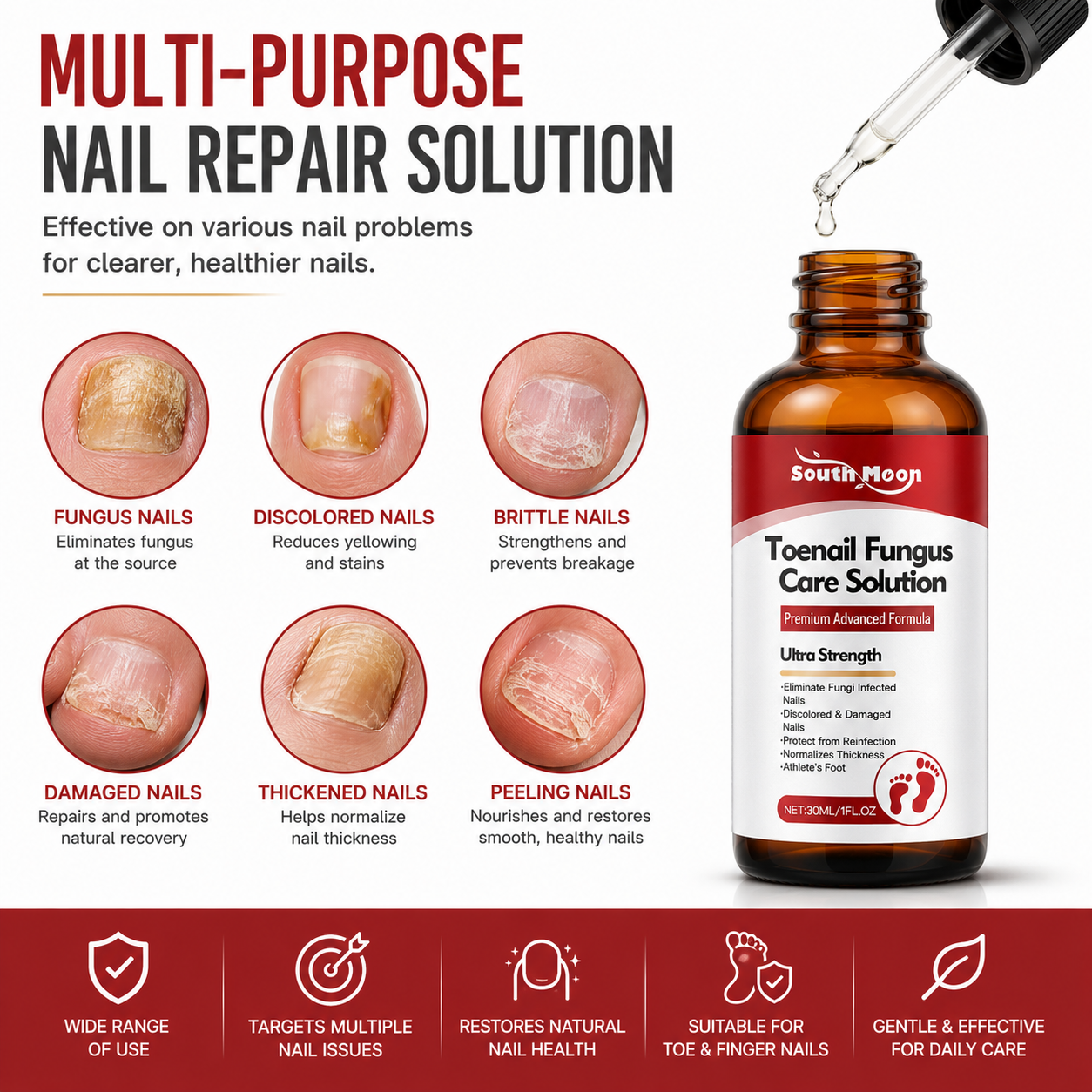 🌟 Toenail Fungus Care Solution – Extra Strength Antifungal Treatment! 🌟-CJY