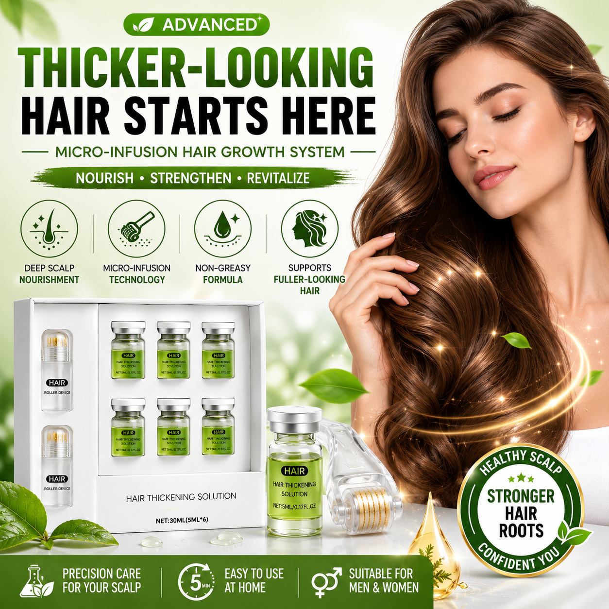 🔥 Hair Thinning? Upgrade Your Scalp Care Routine Today,🚀 Professional-Inspired Hair Care From The Comfort Of Home-ZZ