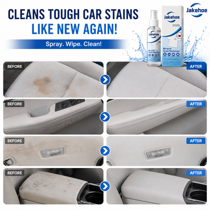 ✨🧴【Jakehoe® Miracle Stain Remover】💙 Powerful Fabric Stain Remover Spray | Fast-Acting • Gentle Formula • Safe on Fabrics • Multi-Surface Cleaning-DG1