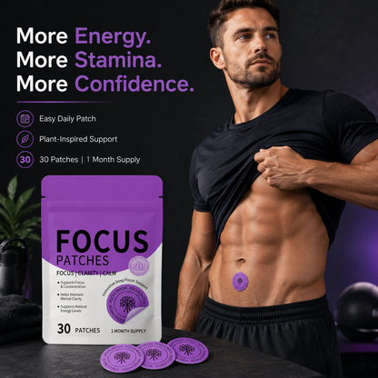 ⚡ Men’s Energy Balance Patch – Daily Vitality, Stamina & Confidence Support 💪-ZZ