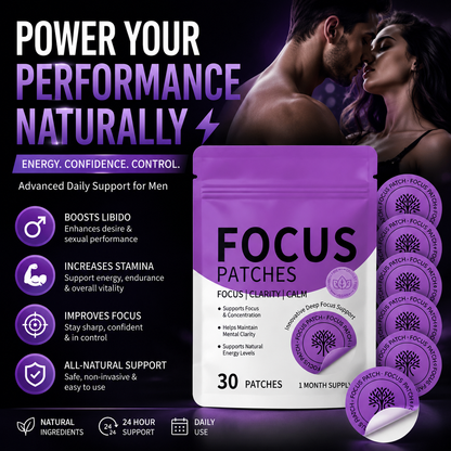 ⚡ Men’s Energy Balance Patch – Daily Vitality, Stamina & Confidence Support 💪-ZZ