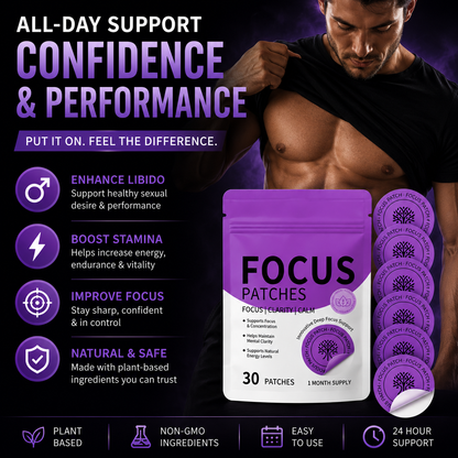 ⚡ Men’s Energy Balance Patch – Daily Vitality, Stamina & Confidence Support 💪-ZZ