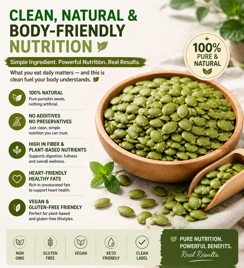 🌿✨ Premium Pumpkin Seeds SuperSnack | 💤 Supports Better Sleep • ⚡ Fights Fatigue • 🩸 Helps Balance Blood Sugar Naturally 🎃-ZYY