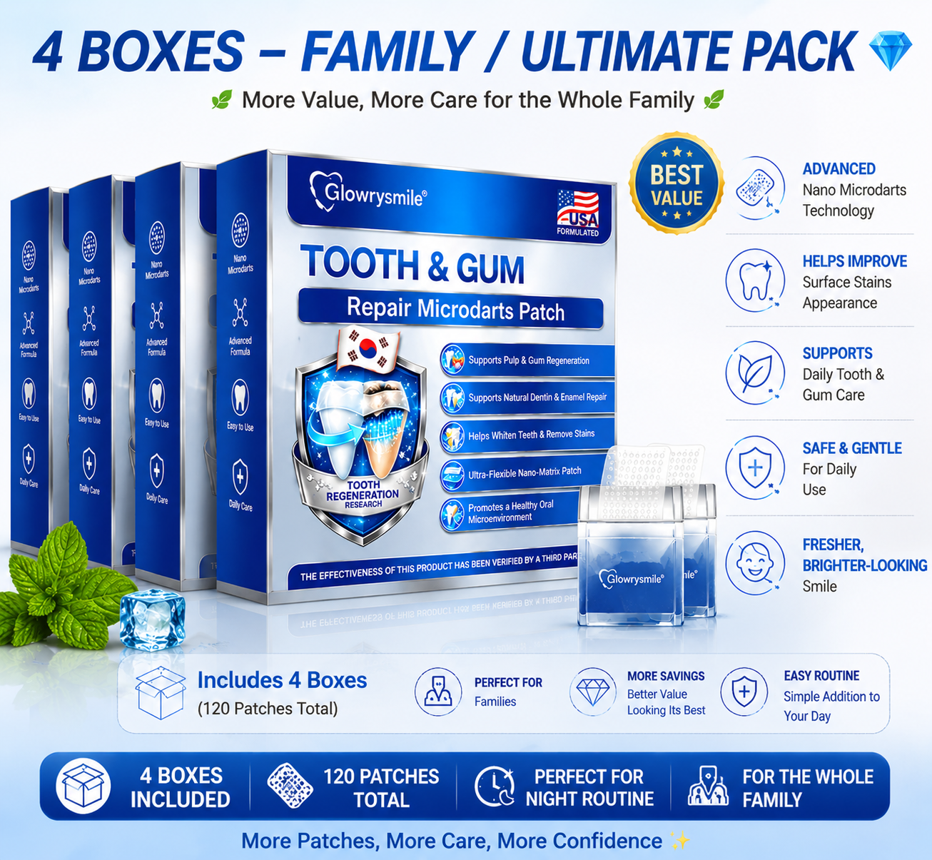 4 Boxes – Family/Ultimate Pack 💎