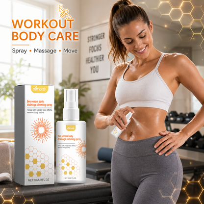 🔥 Bee Venom Body Contouring Spray – Fitness Body Care Mist for Smoother, Tighter-Looking Skin, Waist, Belly, Arms & Legs, 30ml-WZH