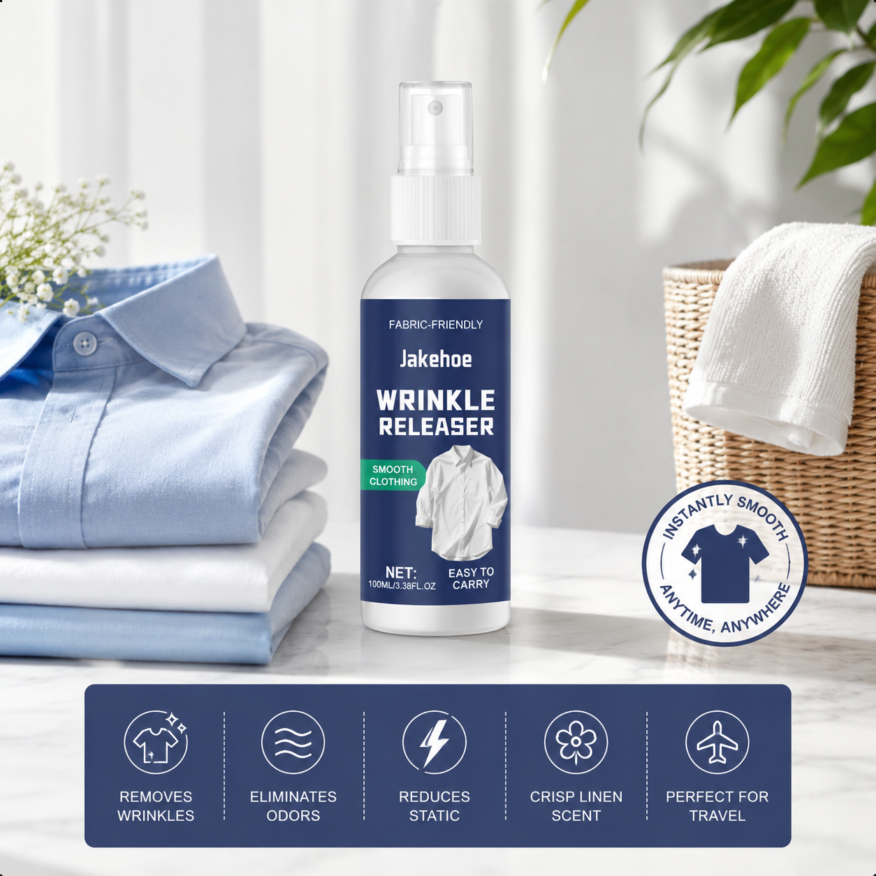 ✨ Jakehoe Wrinkle Releaser Spray-CJY