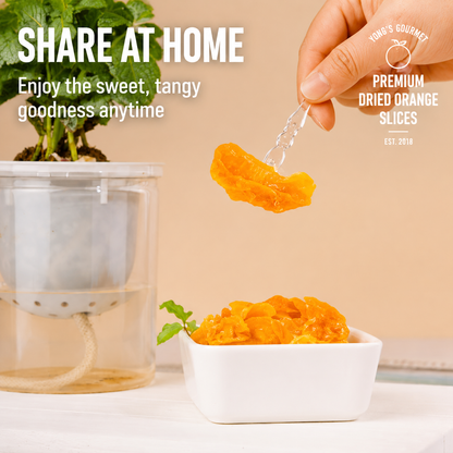 Premium Dried Mandarin Orange Slices - Juicy, Sweet, & Ideal Daily Snack! Limited Time Offer!-SUY