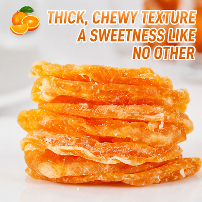 Premium Dried Mandarin Orange Slices - Juicy, Sweet, & Ideal Daily Snack! Limited Time Offer!-SUY