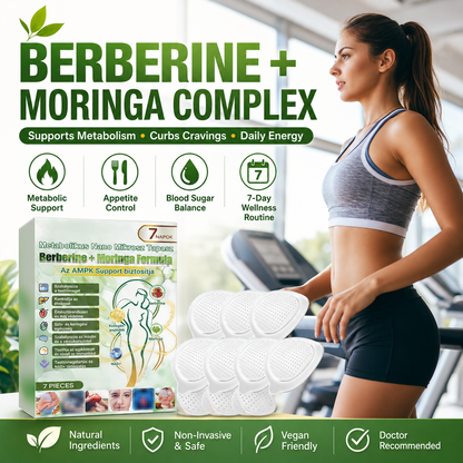 Advanced Metabolic Nano Microneedle Patch🎄 1 Patch Daily ✨7-Day Visible Wellness Berberine Moringa Complex ✅Boost Metabolism, Curb Cravings, Stabilize Blood Sugar & Sustain Energy 💥-ZYY