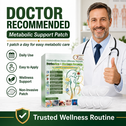 Advanced Metabolic Nano Microneedle Patch🎄 1 Patch Daily ✨7-Day Visible Wellness Berberine Moringa Complex ✅Boost Metabolism, Curb Cravings, Stabilize Blood Sugar & Sustain Energy 💥-ZYY