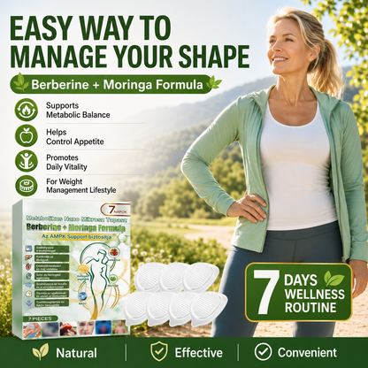 Advanced Metabolic Nano Microneedle Patch🎄 1 Patch Daily ✨7-Day Visible Wellness Berberine Moringa Complex ✅Boost Metabolism, Curb Cravings, Stabilize Blood Sugar & Sustain Energy 💥-ZYY