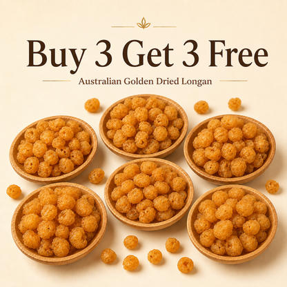 🌟 Australian Golden Dried Longan Fruits - ⚡ Daily Men’s Energy, 🛡️ Endurance & 🔥 Intimate Confidence Support-WZH