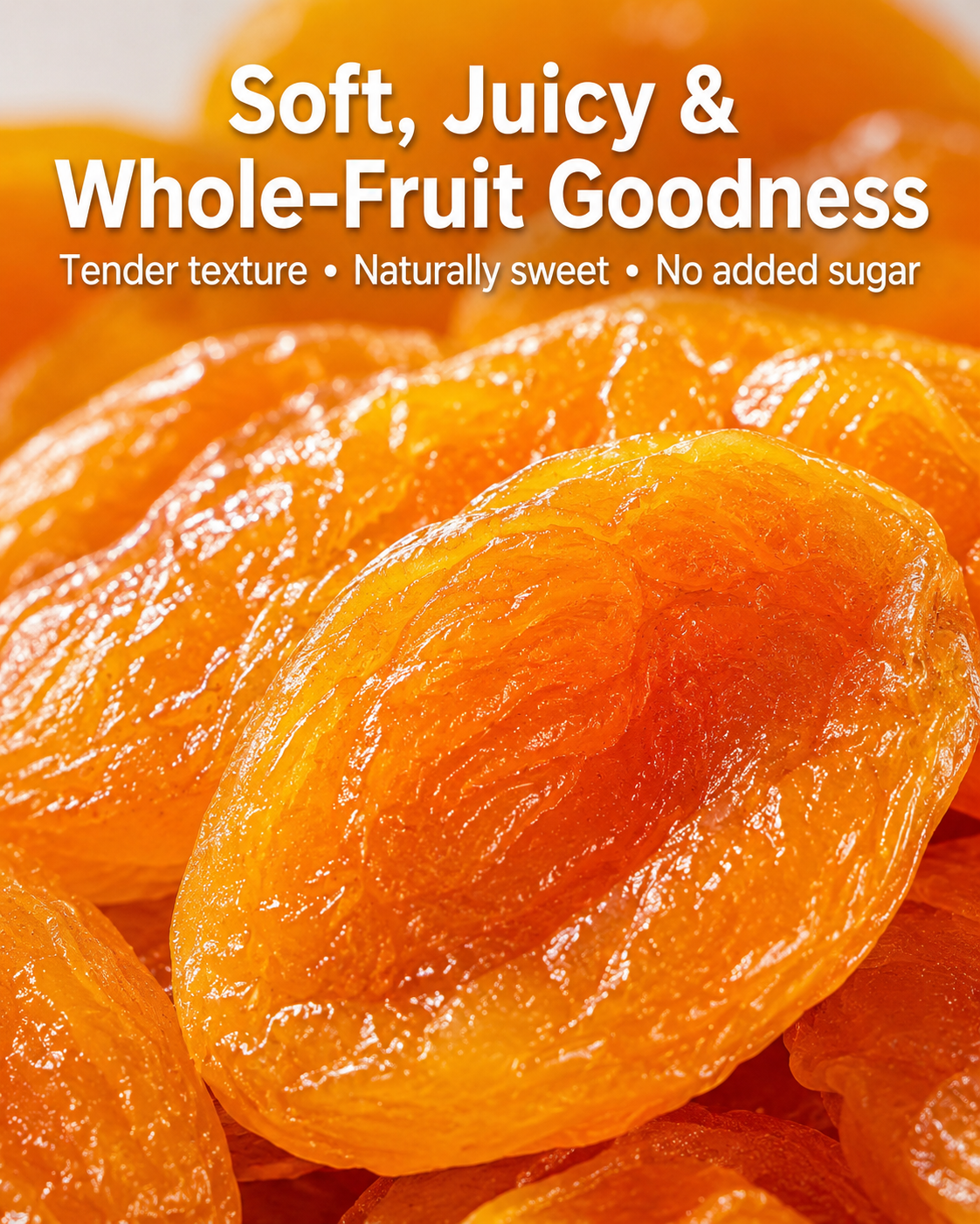 🏅Premium Seedless Golden Dried Apricots🟠 | Packed with Vitamin C & Natural Potassium, Promote Smooth Digestion, Relieve Bloating & Constipation, Nourish Heart & Boost Sustained Energy, Clean Organic Fruit Snack ❌ No Artificial Sugar-ZYY