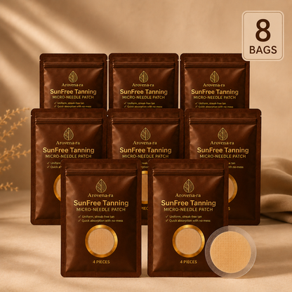 💸 Big Discount Now ✨ Micro Needle Self-Tan Patches 🌞 UV-Free Tanning Solution, Smooth Even Finish, Comfortable Skin Feel, Long-Lasting Golden Bronze Look, Perfect for Summer, Beach & Daily Makeup 🩳-ZYY