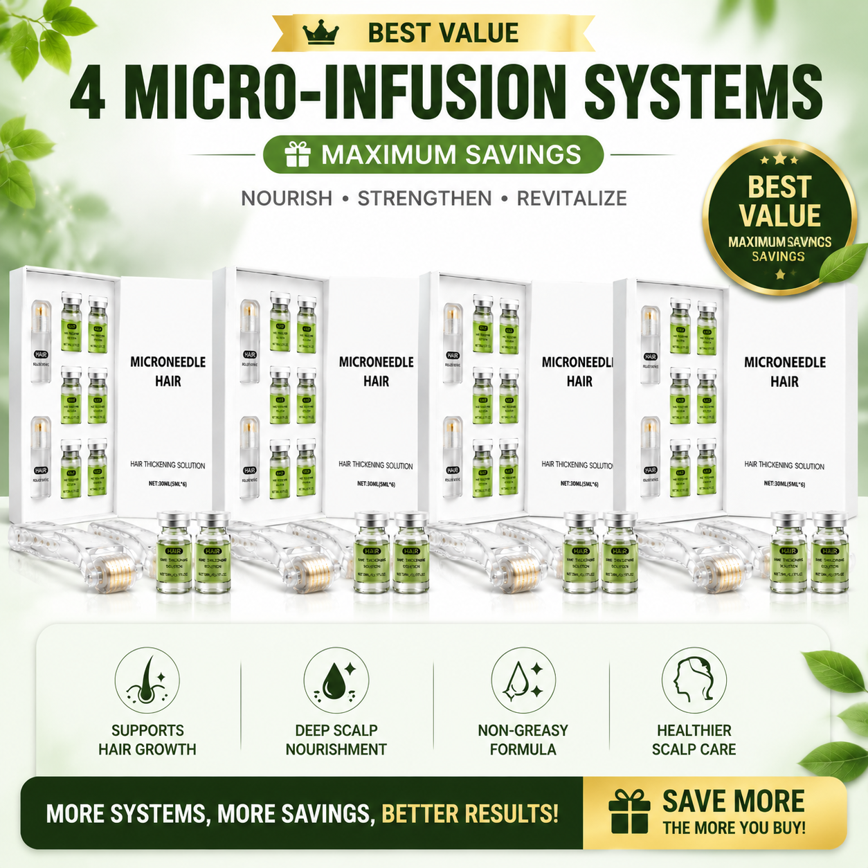 👑 4 Micro-Infusion Systems
