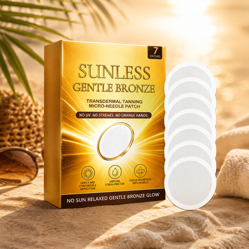 🌞 Sunless Gentle Bronze Micro-Needle Patch – Effortless Radiant Tan Anywhere! ✨-CJY