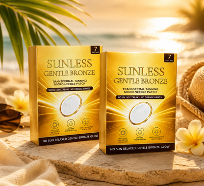 🌞 Sunless Gentle Bronze Micro-Needle Patch – Effortless Radiant Tan Anywhere! ✨-CJY