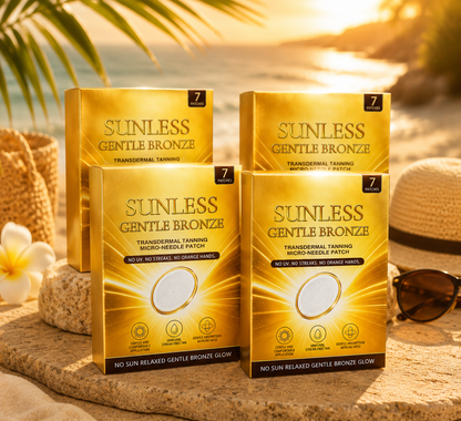 🌞 Sunless Gentle Bronze Micro-Needle Patch – Effortless Radiant Tan Anywhere! ✨-CJY