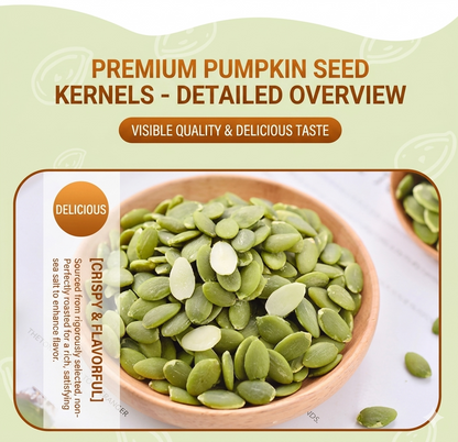 🌿✨ Premium Pumpkin Seeds SuperSnack | 💤 Supports Better Sleep • ⚡ Fights Fatigue • 🩸 Helps Balance Blood Sugar Naturally 🎃-DG1